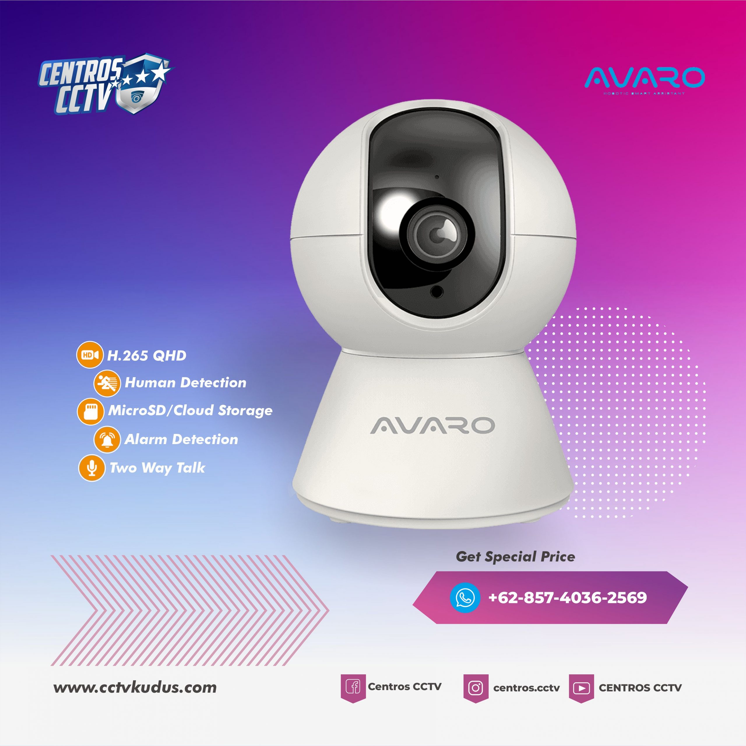 AVARO CCTV Wi-Fi Camera